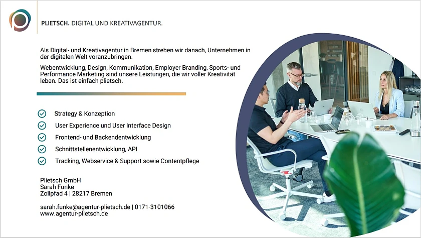 Kurzprofil Plietsch GmbH