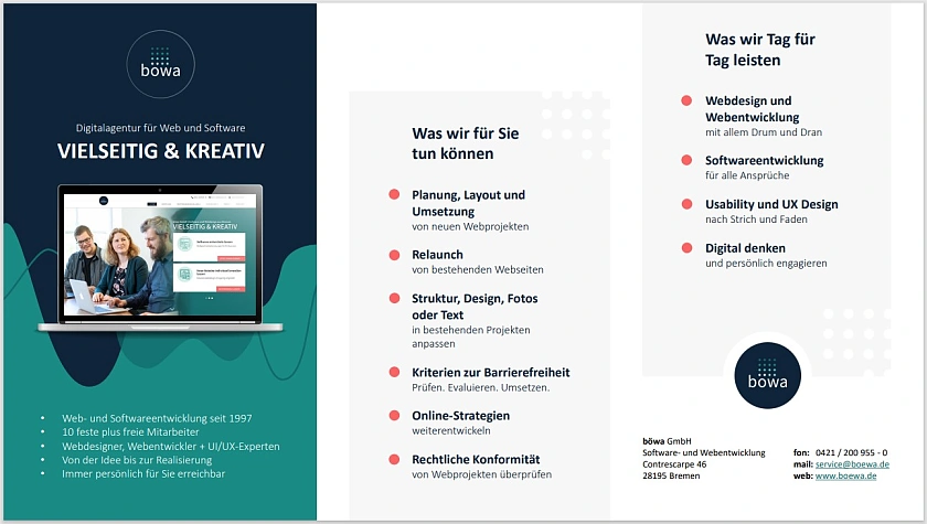 Kurzprofil böwa GmbH 
