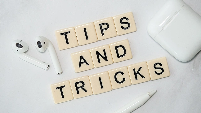 Symbolbild Beratung, Schriftzug Tips and Tricks